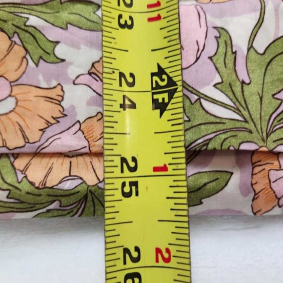 Women's XL J Crew keyhole popover top in Liberty Butterfield poppy shirt - Picture 9 of 11